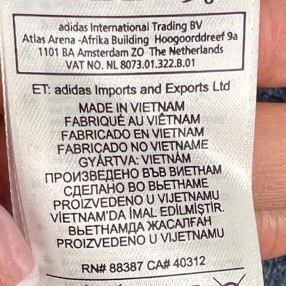 𝅺EUC Adidas pullover Hoodie, Blue, size L, Climalite - Picture 4 of 5